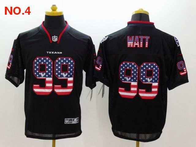 Houston Texans #99 J.J. Watt Men's Nike Jersey NO.4;